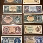 Remek állapotban lévő antik bankjegyek - 10 db. " Inflációs Pengő " 10 db-os gyönyörű bankjegy tétel fotó