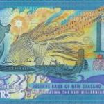 Új-Zéland 10 dollár 2000 UNC polimer emlékbankjegy – Millennium Prefix NZ piros széria szám fotó