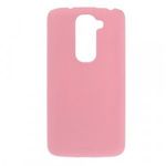 Műanyag hátlapvédő telefontok gumírozott Rózsaszín [LG G2 mini (D620)] fotó