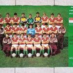 Magyar válogatott csapatkép óriás poszter falinaptár kb. 70 x 50 cm - Mexikó foci VB 1986 Mundial fotó