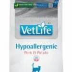 Vet Life Natural Diet Cat Hypoallergenic Pork&Potato 400g - -Vet Life Natural Diet Cat Hypoaller fotó