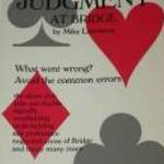 Mike Lawrence Judgment at bridge / könyv fotó