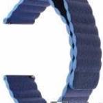 Okosóra mágneses loop szíj - KÉK - valódi bőr - 220mm hosszú, 20mm széles - SAMSUNG Galaxy Watch 42m fotó