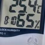 Hőmérséklet és páratartalom mérő - Izoxis fotó