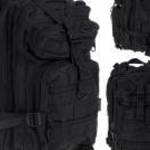 Katonai taktikai hátizsák, fekete, 25 L fotó