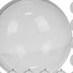 Ruhhy átlátszó gömbök 10 darabos készlet 12 cm fotó