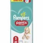 Pampers Pants 5 Jumbo Pack bugyipelenka 12-17kg 48db fotó