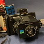 POLAROID EE 66 fényképezőgép dobozában, tartozékaival... Régi Polaroid fényképezőgép fotó