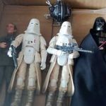 Star Wars Black Series figurák, Tarkin+droid, Vader, 2 Snowtrooper fotó