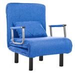 2 az 1-ben fotelágy, kék HOP1001545-3 fotó