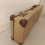 Antik bőrönd koffer jelmez film színház kellék megkímélt állapotú 495 8322 fotó