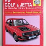 Volkswagen Golf és Jetta II benzines javítási könyv (1984-1992) Haynes fotó