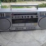 SILVER STW55L japán boombox rádiós magnó fotó