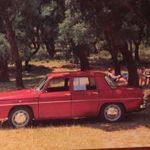 Renault R8 és Gordini 5 db eredeti gyári prospektusa. Ötvenéves prospektus szett 370 fotó