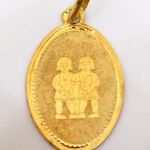 Horoszkópos arany medál (ZAL-Au 59427) fotó