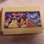 Aladdin 3 sárga Kínai Nintendo Klón Kazetta Cartridge Játék -tesztelve fotó