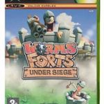 Worms Forts Under Siege Microsoft XBOX Classic eredeti játék konzol game fotó