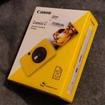 [ÚJ] Canon Zoemini Zoémini C instant fényképezőgép (sárga) + 50db fotópapír & fotóalbum & képkeret fotó