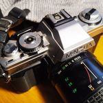 Minolta XG-M tükörreflexes analóg fényképezőgép három objektívvel eladó fotó
