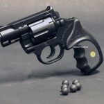 Keserű Pitbull acéldobos gumilövedékes önvédelmi revolver töltényekkel, fix áron, garanciával fotó