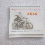 Magyar veterán motorkerékpárok 2015 asztali naptár MARÓTI fotó