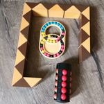 Retró Rubik logikai játékcsomag fotó