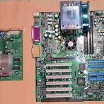 Retro PC Félkonfig TESZTELVE! EPOX EP-8KTA3+ Socket462+AMD Athlon1200MHz + 4X128MB RAM+ATI9600 128M fotó