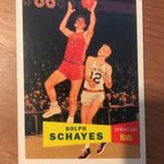 Dolph Schayes NBA Topps Stars 1996-os kártya Reprint kosaras kártya (R I T K A S Á G) fotó