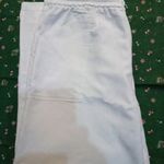 Női munkaruha fehér nadrág XL fotó