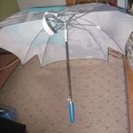 Leányka esernyő, kedves mintával, új formával babakocsihoz fotó