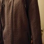 Moletti női 40-42-es barna, steppelt, kapucnis átmeneti kabát -WORTHINGTON világmárkás termék fotó