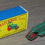 Matchbox (Regular Wheels) #1 Diesel Road Roller (utángyártott doboz) fotó
