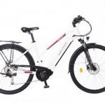 Neuzer Belluno E-Trekking 17 női pedelec kerékpár Fehér-Piros fotó