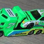 Matchbox (Team Convoy) Kenworth Cabover Racing Transporter + Chevrolet Lumina - Manheim Auctions fotó