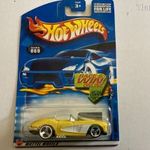 - '58 Chevrolet Corvette - Hot Wheels - 2002 - új dobozos - régi - 1: 64 USA autó modell - fotó