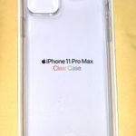 Apple Iphone 11 Pro Max gyári clear tok fotó