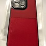 Apple iPhone 14 pro szilikon tok piros fotó