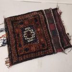 Antik kézi csomózás csomózott szőnyeg arab tarisznya teve táska 757 6444 fotó