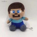 Minecraft Steve plüss 12 cm ÚJ KÉSZLETRŐL figura játék fotó