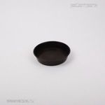 Műanyag virágcserép alátét sötét barna 8 cm fotó