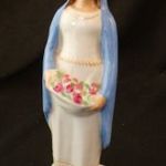 Szent Erzsébet zsolnay porcelán szobor 22 cm fotó