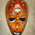Afrikai fali maszk fából fotó