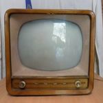 Munkácsy TV T-5391 a Vadásztölténygyár első televíziója 1959 + tanusítvány fotó