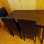 Konyhai asztal + 4 db szék fotó