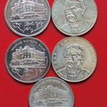 Ezüst 200 Forint, 1992-1993-1994, 5 db egyben, Nagyon szép állapotban fotó