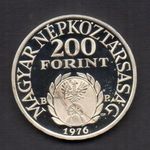 200 forint ezüst 1976 "Rákóczi" PP fotó