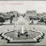 Németország München, kilátás a hercegi kormányzó épület teraszáról 1910 fotó