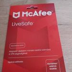mcafee LiveSafe Antivírus Termékkulcs kártya fotó