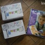 2 doboz Popolino Popli eldobható papír pelenkabetét féláron + ajándék Libero pelenkázólap fotó