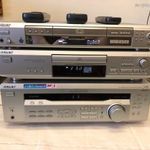 SONY RDS HiFi házimozi rendszer, 5x50W hangrendszer, CD-DVD, 3db távi.nagyon szép állapotban! fotó